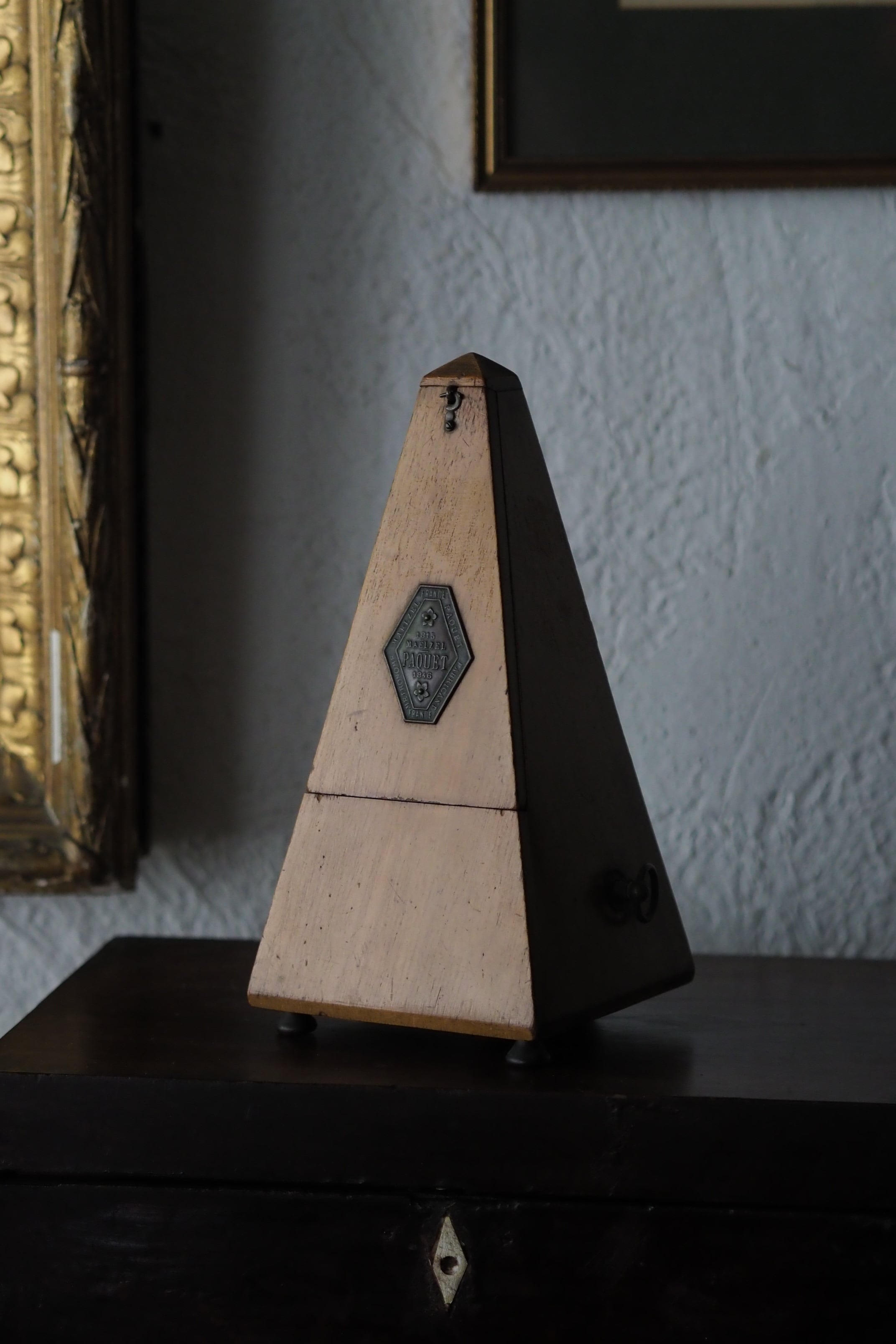 四角錐のメトロノーム-antique metronome | アンティーク.ヴィンテージ