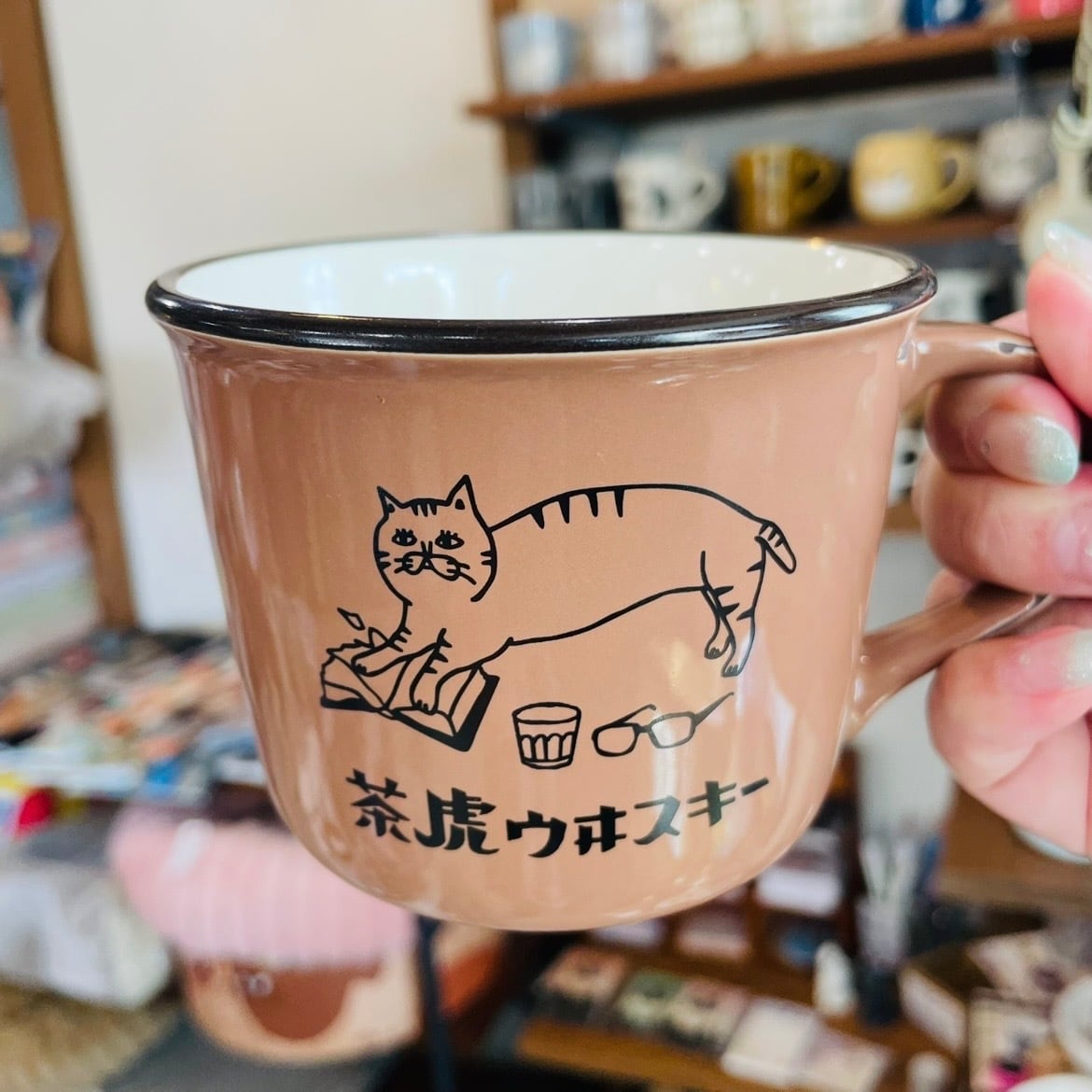 猫印ミルク｜マグカップ｜星羊社｜ 美濃焼 猫 ねこ ネコ 猫雑貨 猫グッズ かわいい  プレゼント 贈り物 おうち時間 おうちカフェ