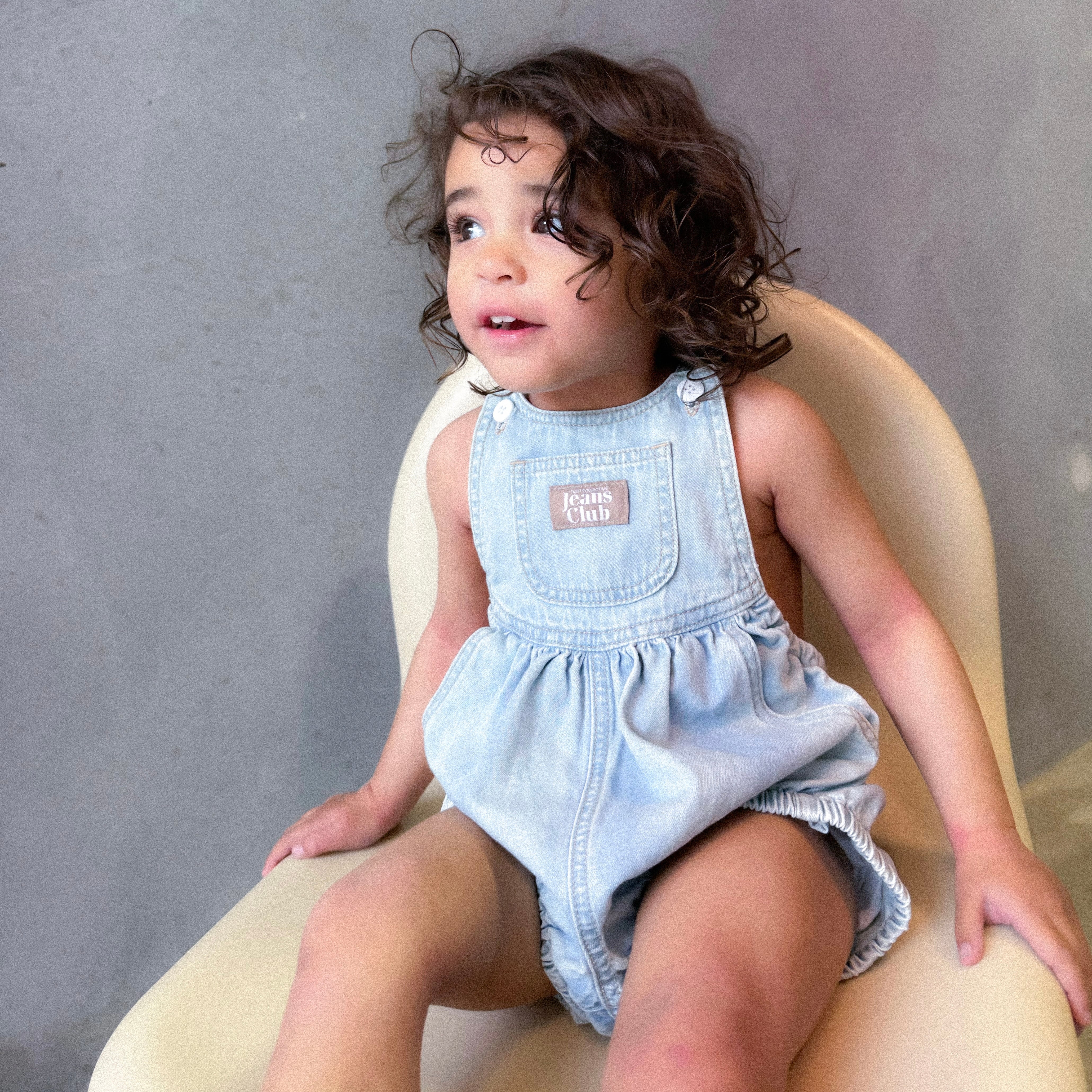 TWIN COLLECTIVE】BOWIE ROMPER - BLUE HEAVEN | RIRIBELL