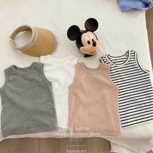 「予約」夏新作 韓国子供服 子供用ノースリーブトップス