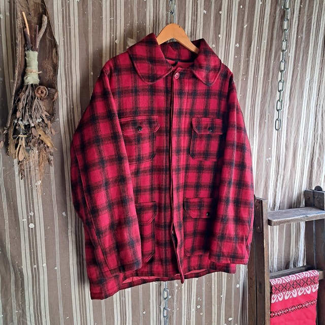 70's~80's アメリカ製 Woolrich マッキノージャケット used [512057]