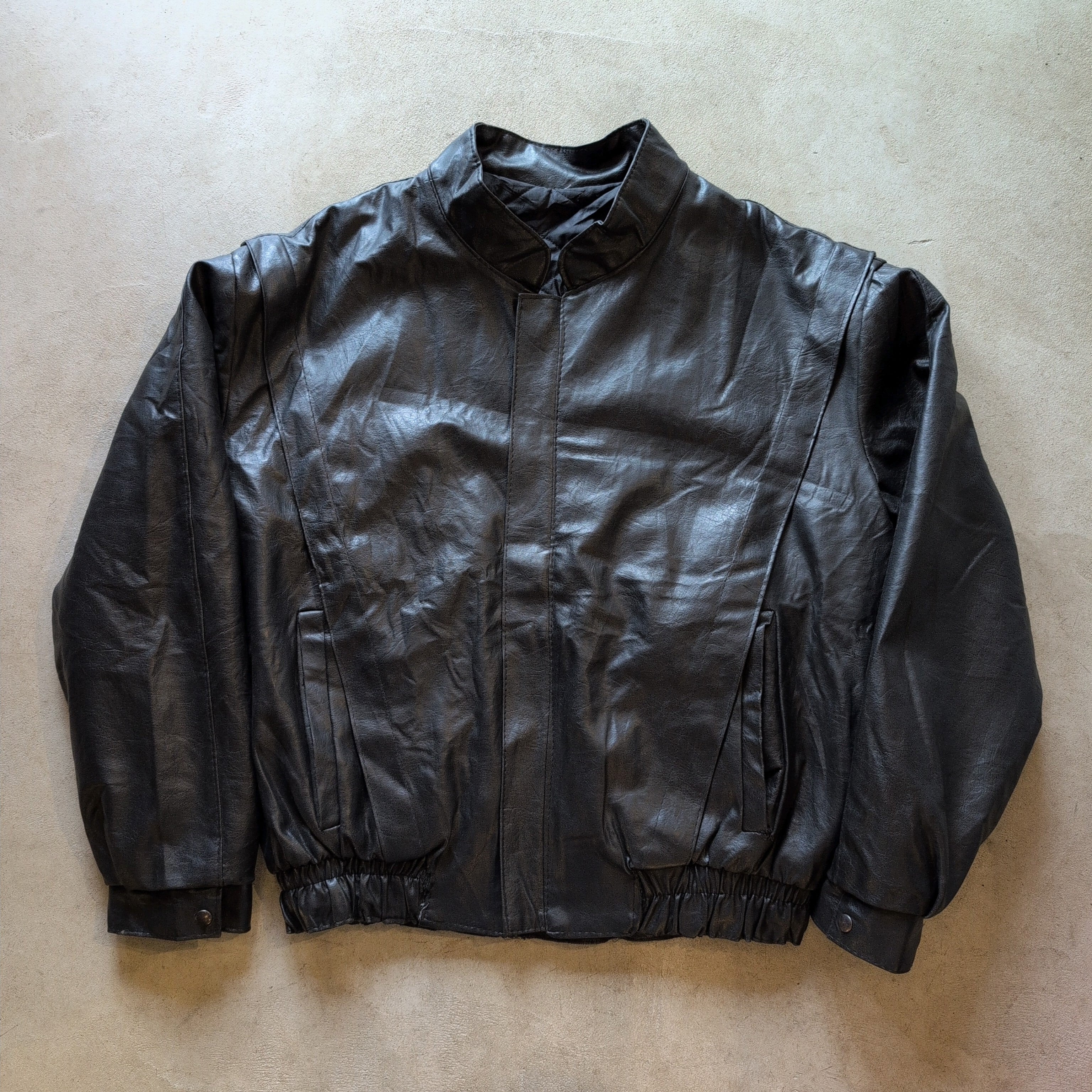 60's Mascot マスコット レザーダブルライダースジャケット Black