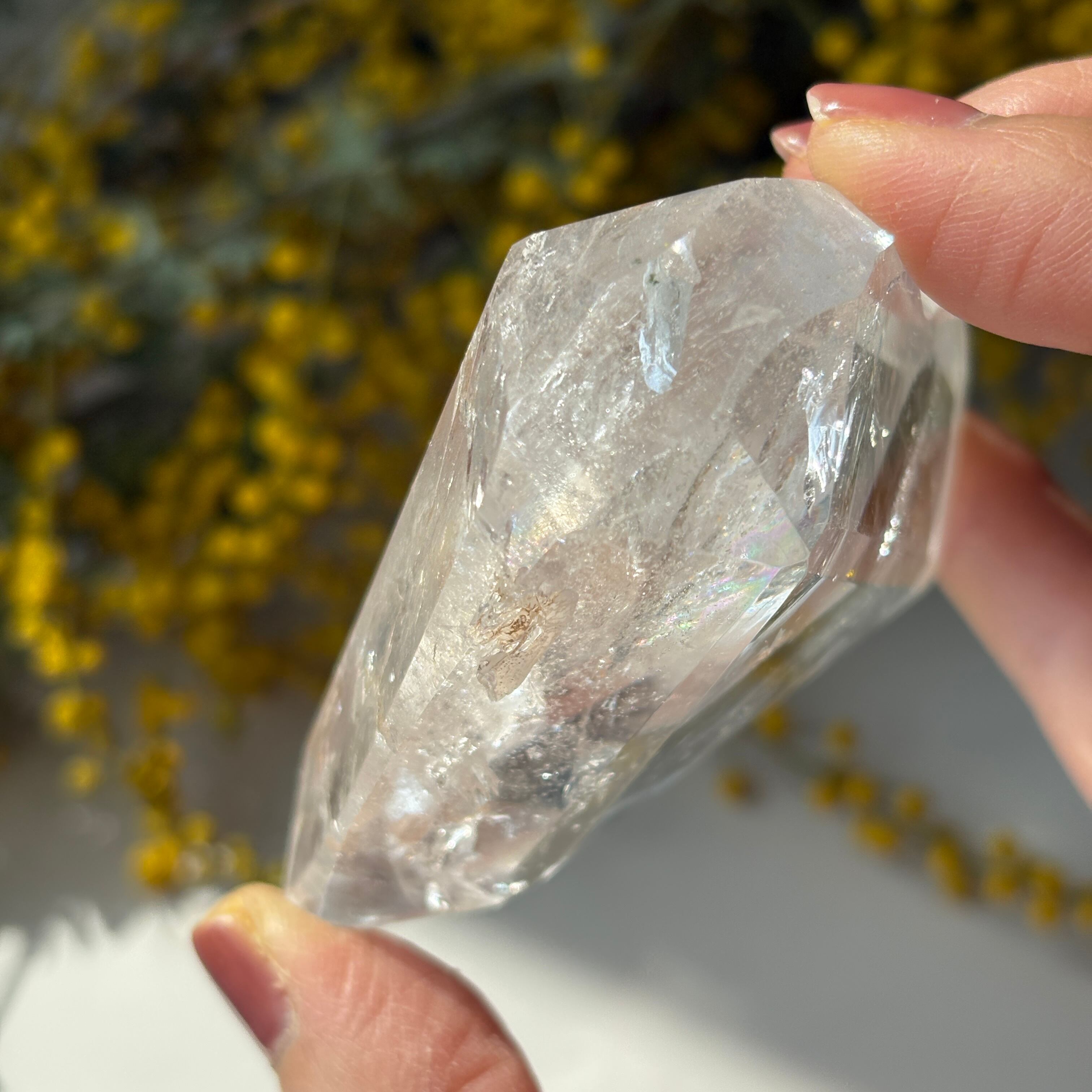 トカンティンス州産 レムリアンシードクリスタル 水晶 ハート ⑤