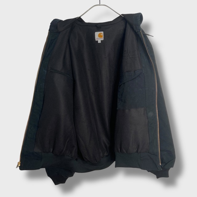 USA製 Carhartt アクティブジャケット パーカー ブラック L
