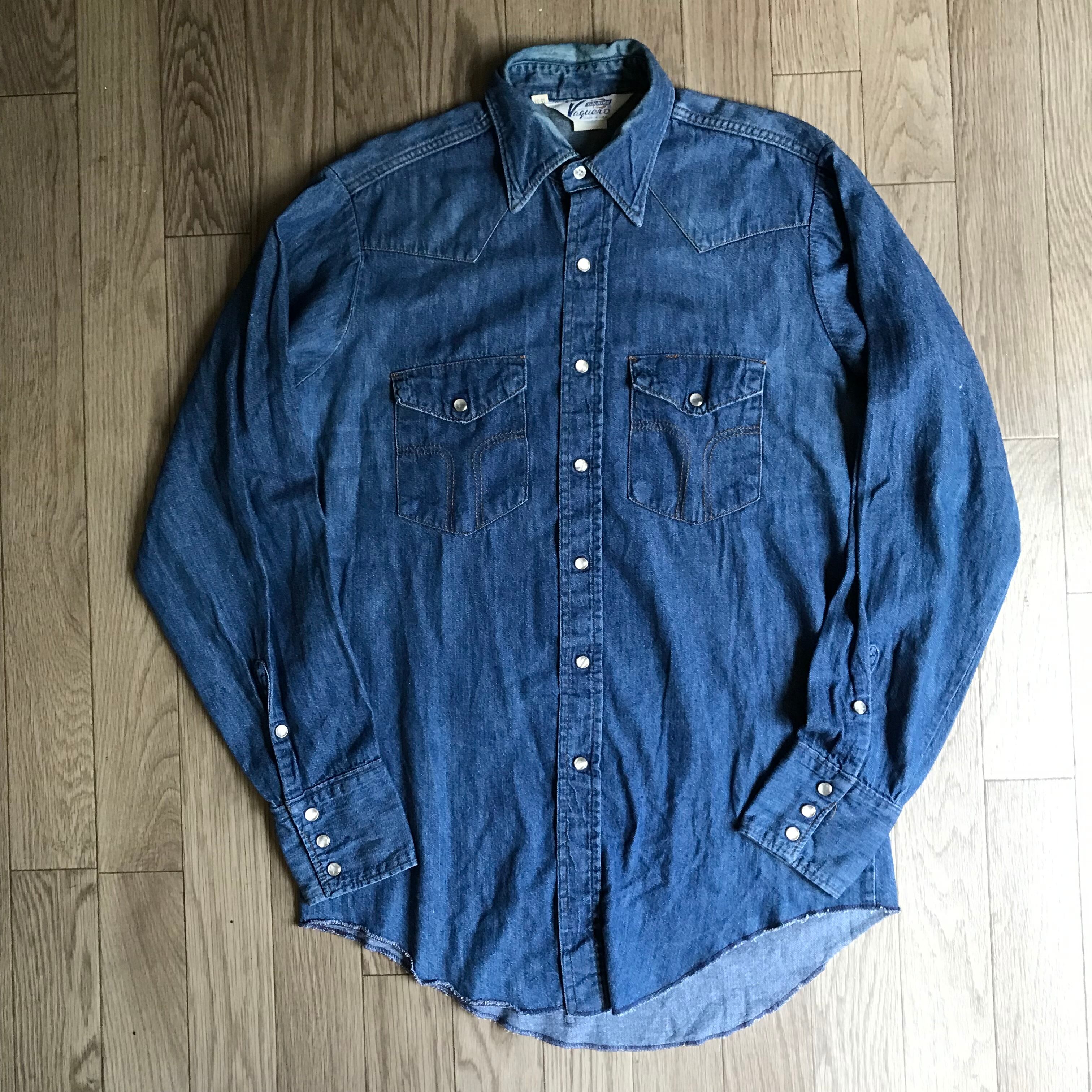 70s Dickies パールスナップシャツ