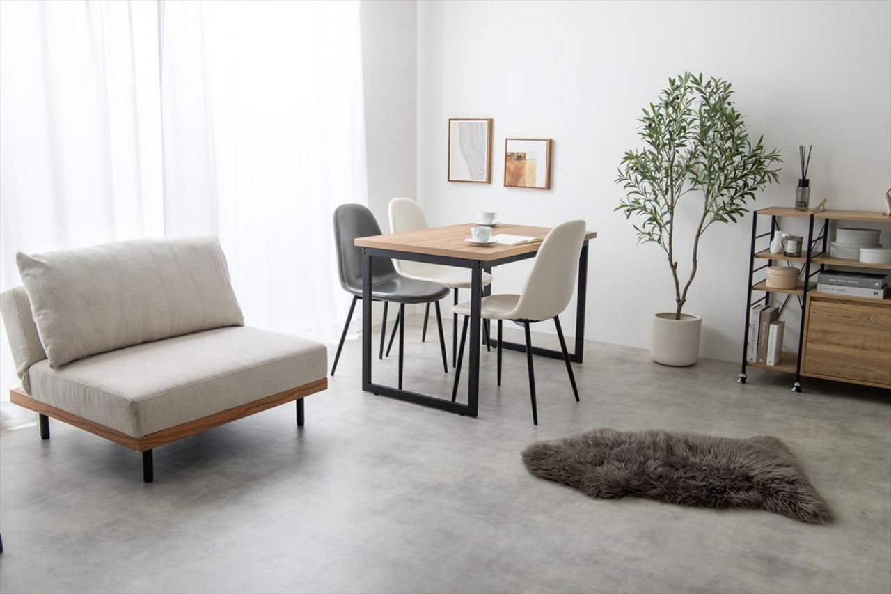 【単品】Jolly 一人掛けダイニングチェア(PVCレザー)