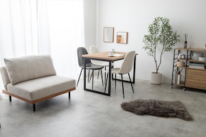 【単品】Jolly 一人掛けダイニングチェア(PVCレザー)