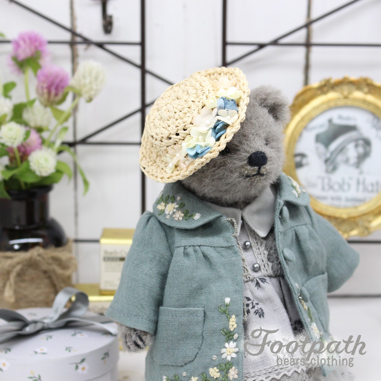 Csb-0013 Alice gray bear set