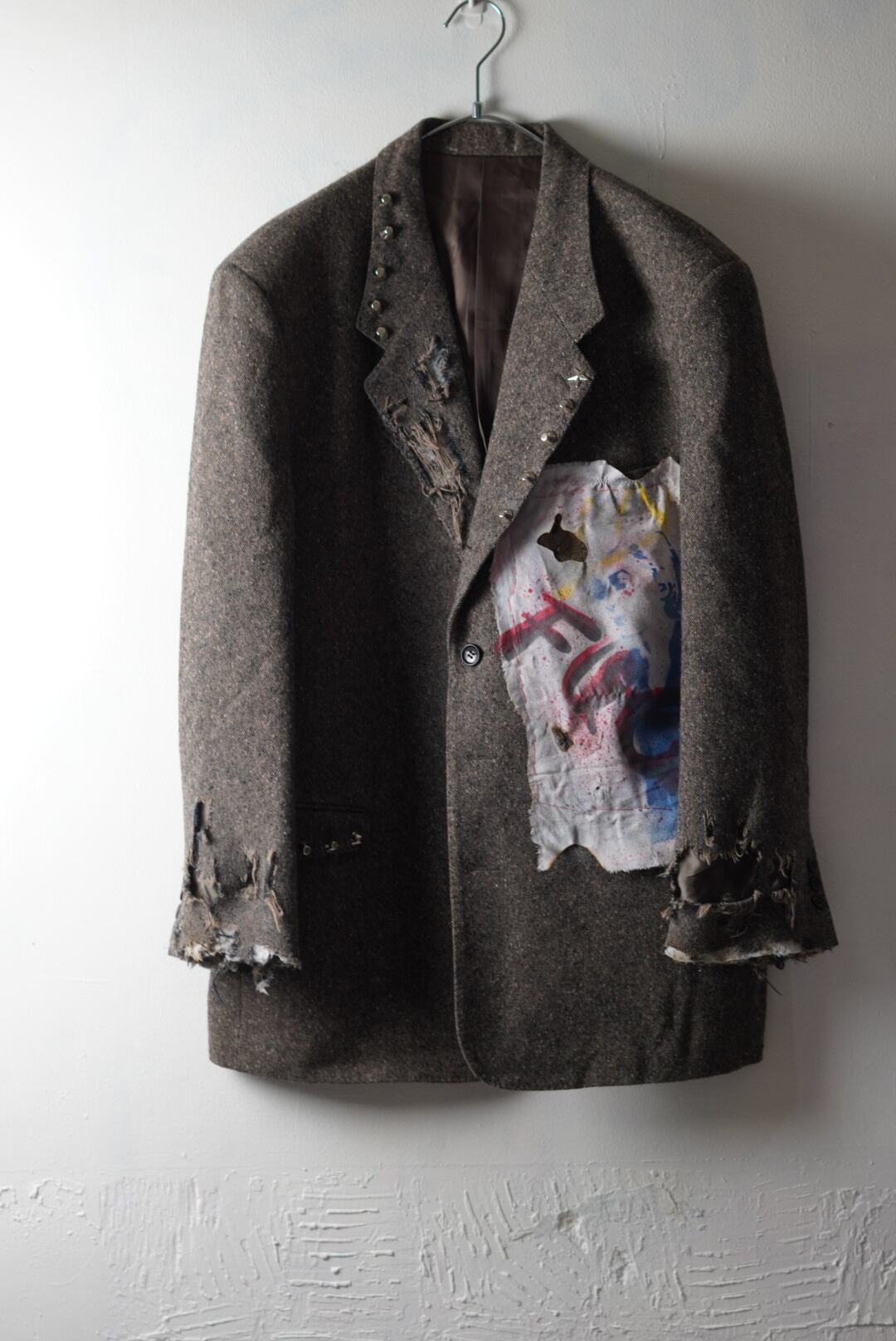 TWEED TAILORED CRASH JACKET