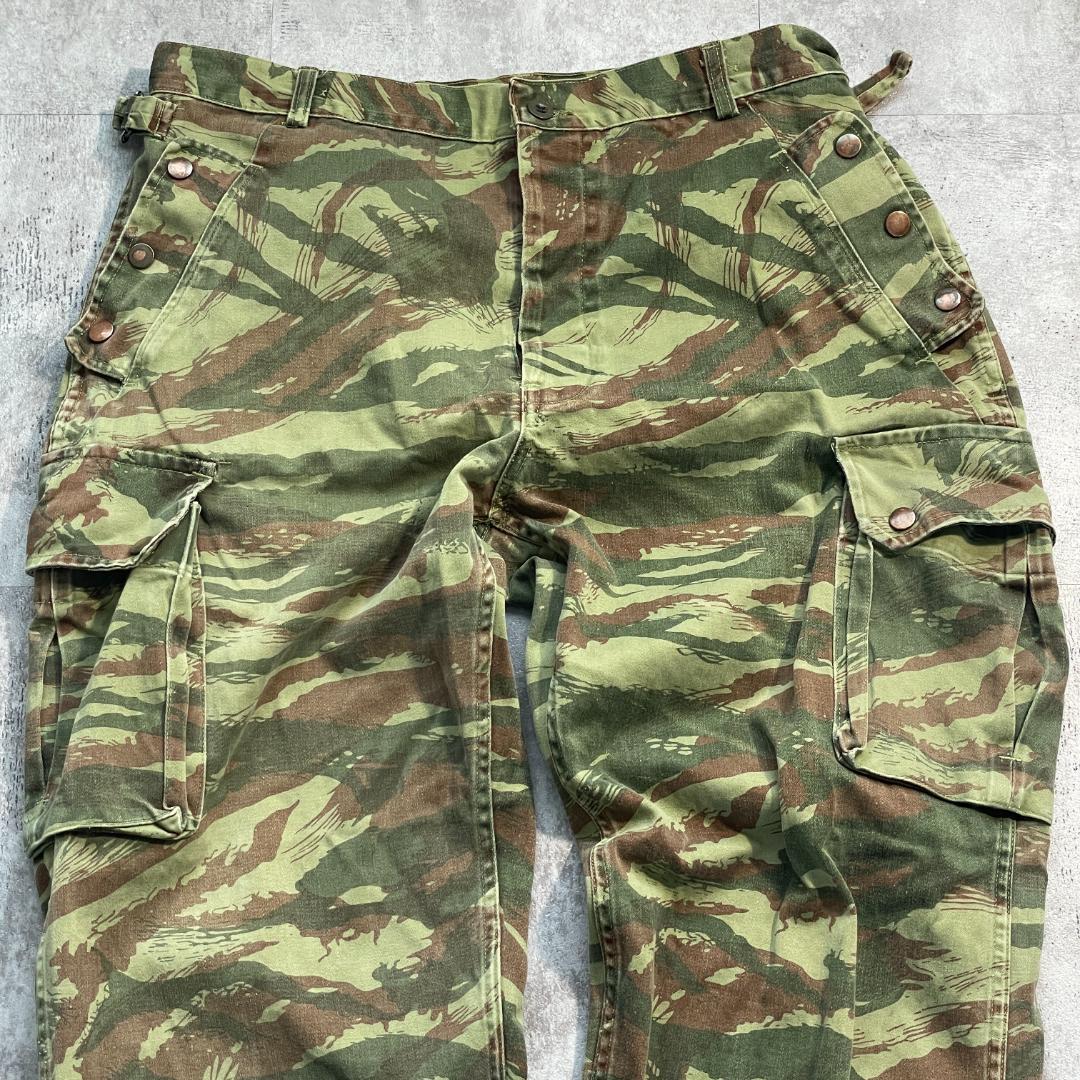 50-60s フランス軍レプリカ リザードカモ TAP47パンツ4C w35 | ib2