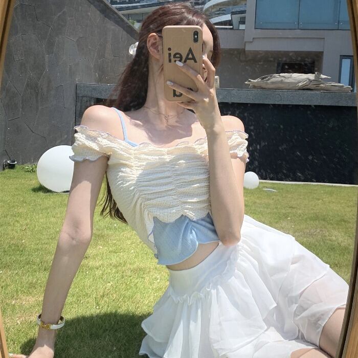 サマースタイルショートトップス 夏物 ピュア ドラファッションホール45237966519