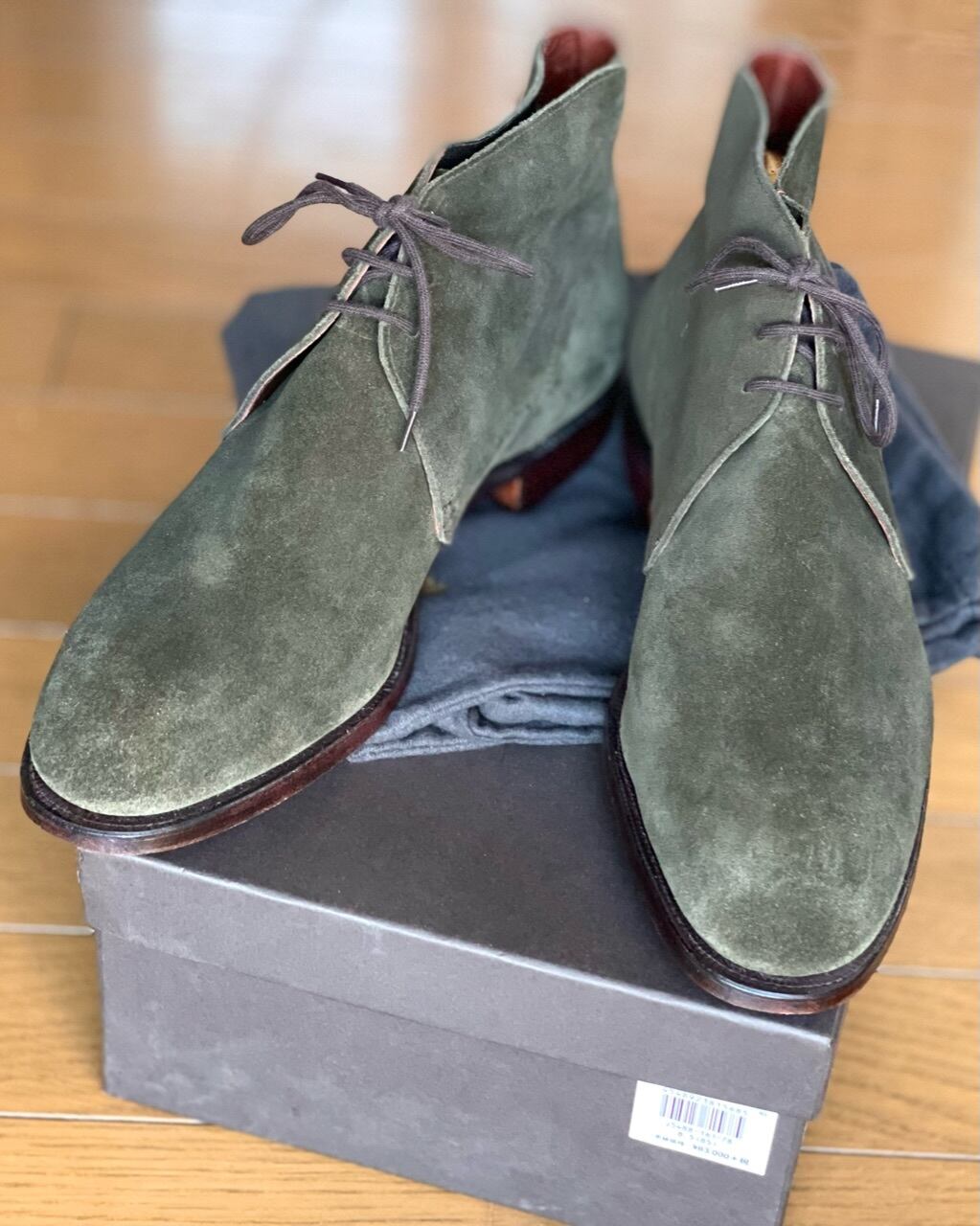 NOS(新古品) 英国製 Polo Ralph Lauren by Crockett & Jones NOS(新古品) 英国製 Polo Ralph Lauren by Crockett & Jones