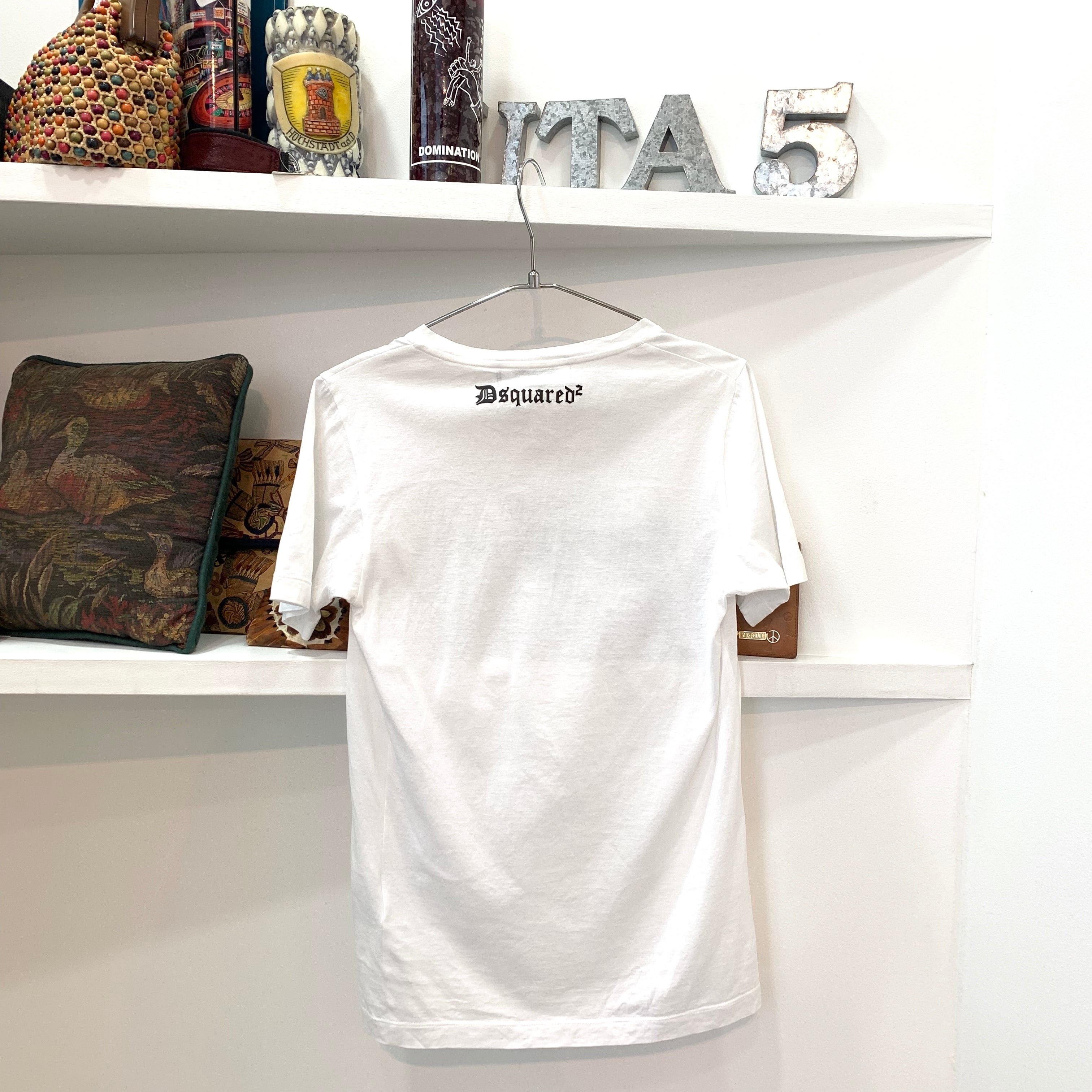 DSQUARED2/T-shirt/White/ディースクエアード/Tシャツ/ホワイト | ＵＴＡ５