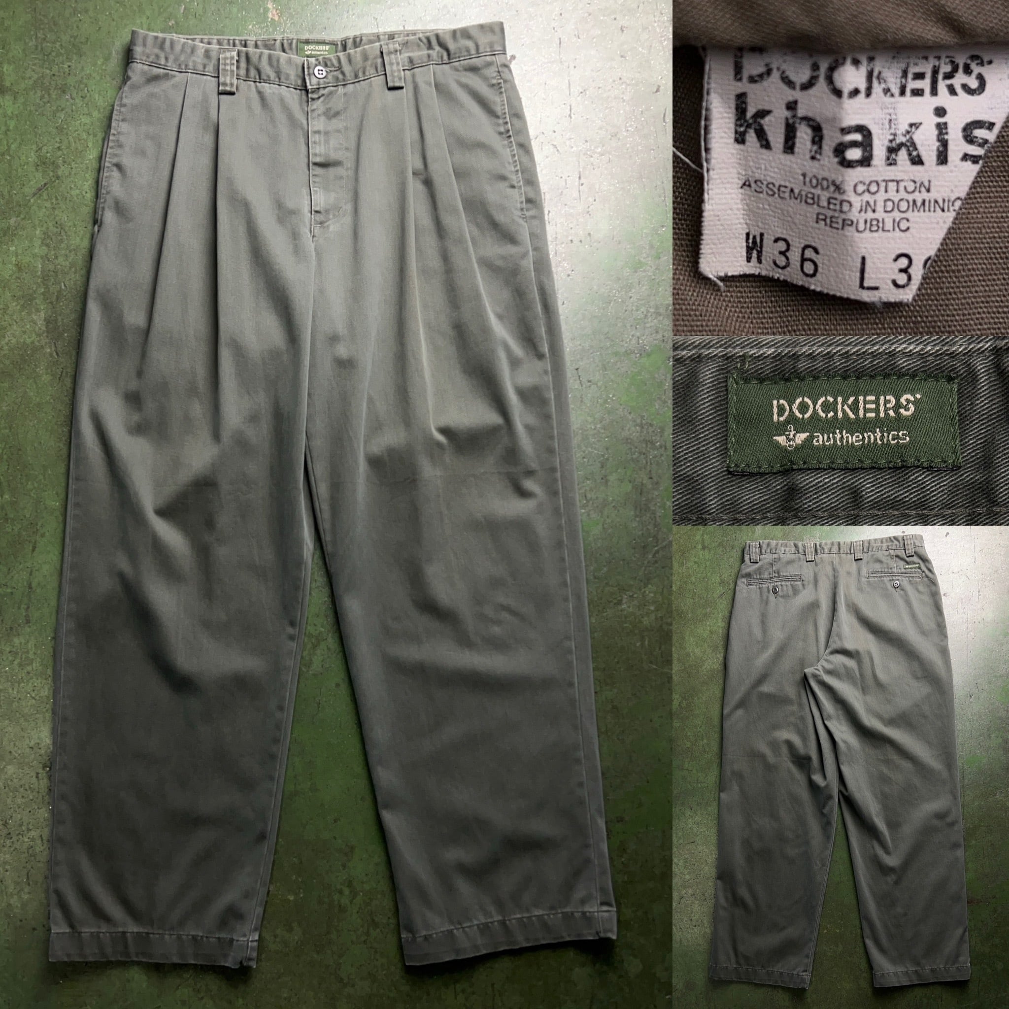 90's Levi's Dockers 2tuck Chino Pants W36 90年代 リーバイス 90's Levi's Dockers 2tuck Chino Pants W36 90年代 リーバイス