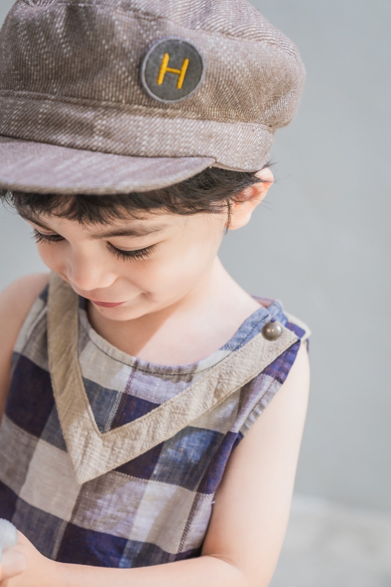 HELLOLUPO　CASQUETTE - BROWN  D