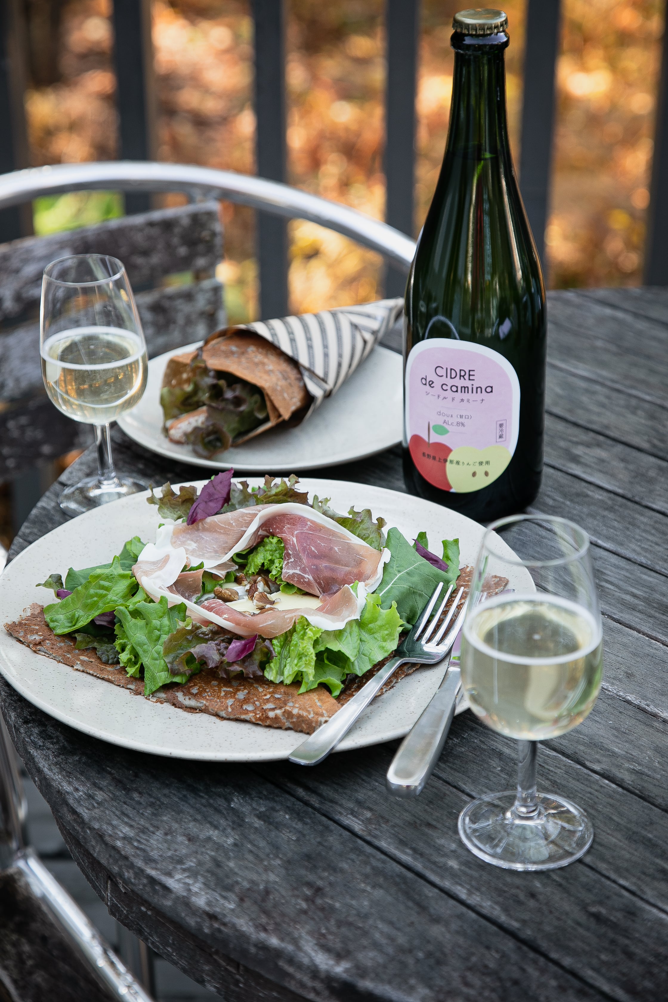 長野県上伊那産シードル ／ シードル ド カミーナ（甘口）750ml | 味