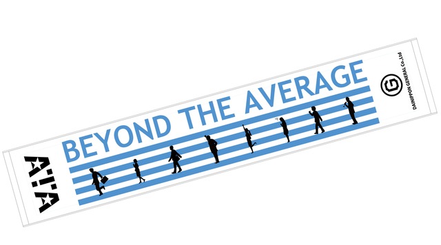 [ NISSAN あ、安部礼司 ]　マフラータオル BEYOND THE AVERAGE（水色）