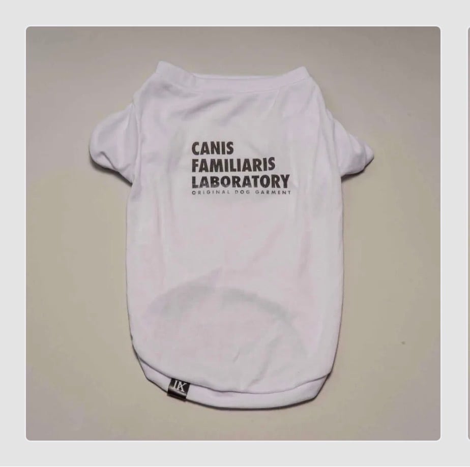 【Canis Familiaris Laboratory】Tシャツ