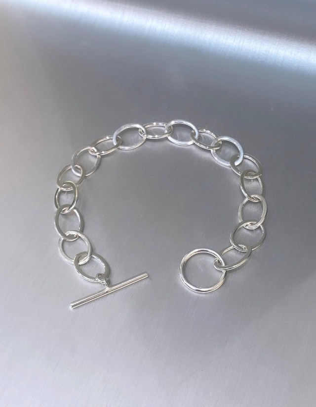(SV925)flat circle bracelet
