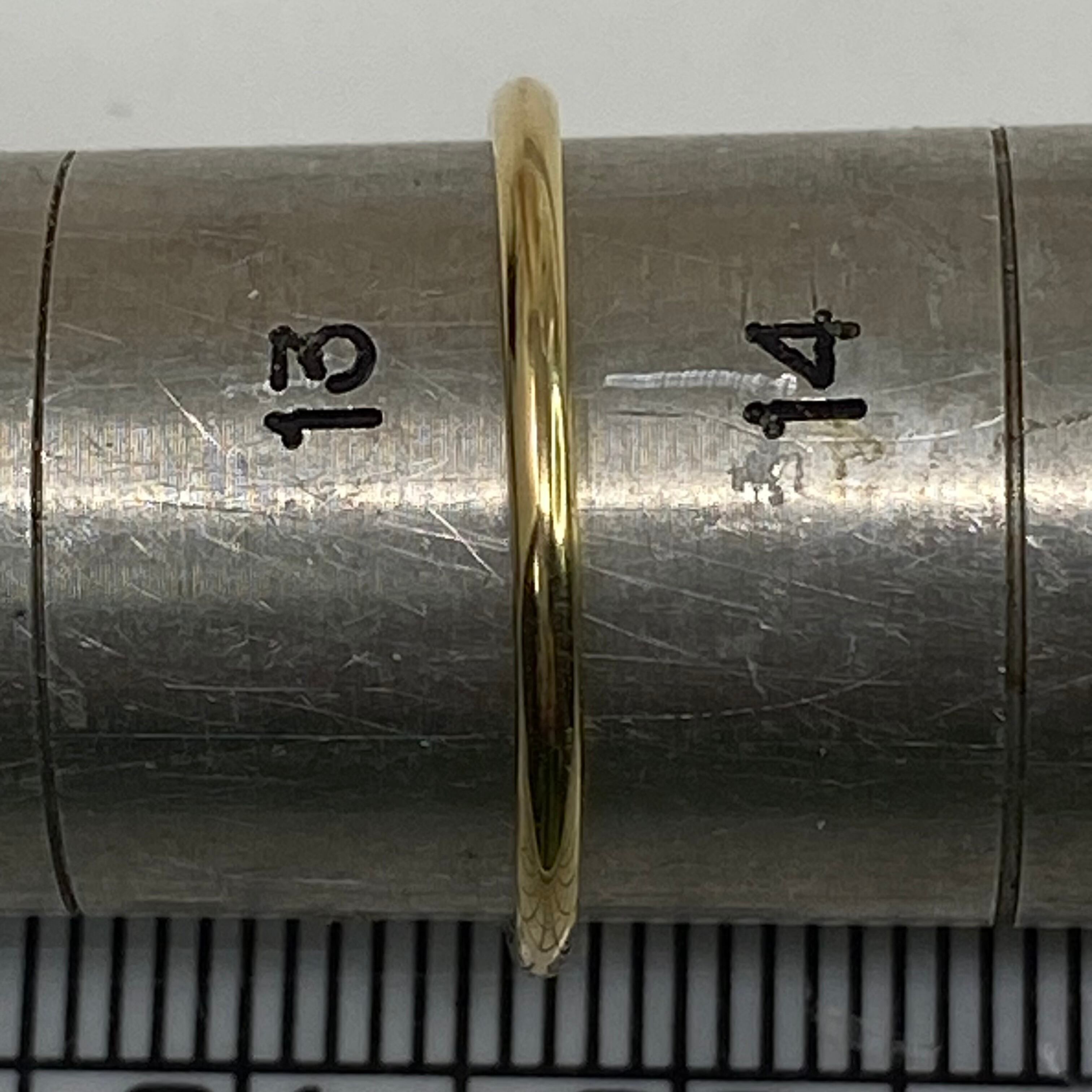 k18YG AU750 18金 イエローゴールド リング サイズ13号 | よーだ@依田