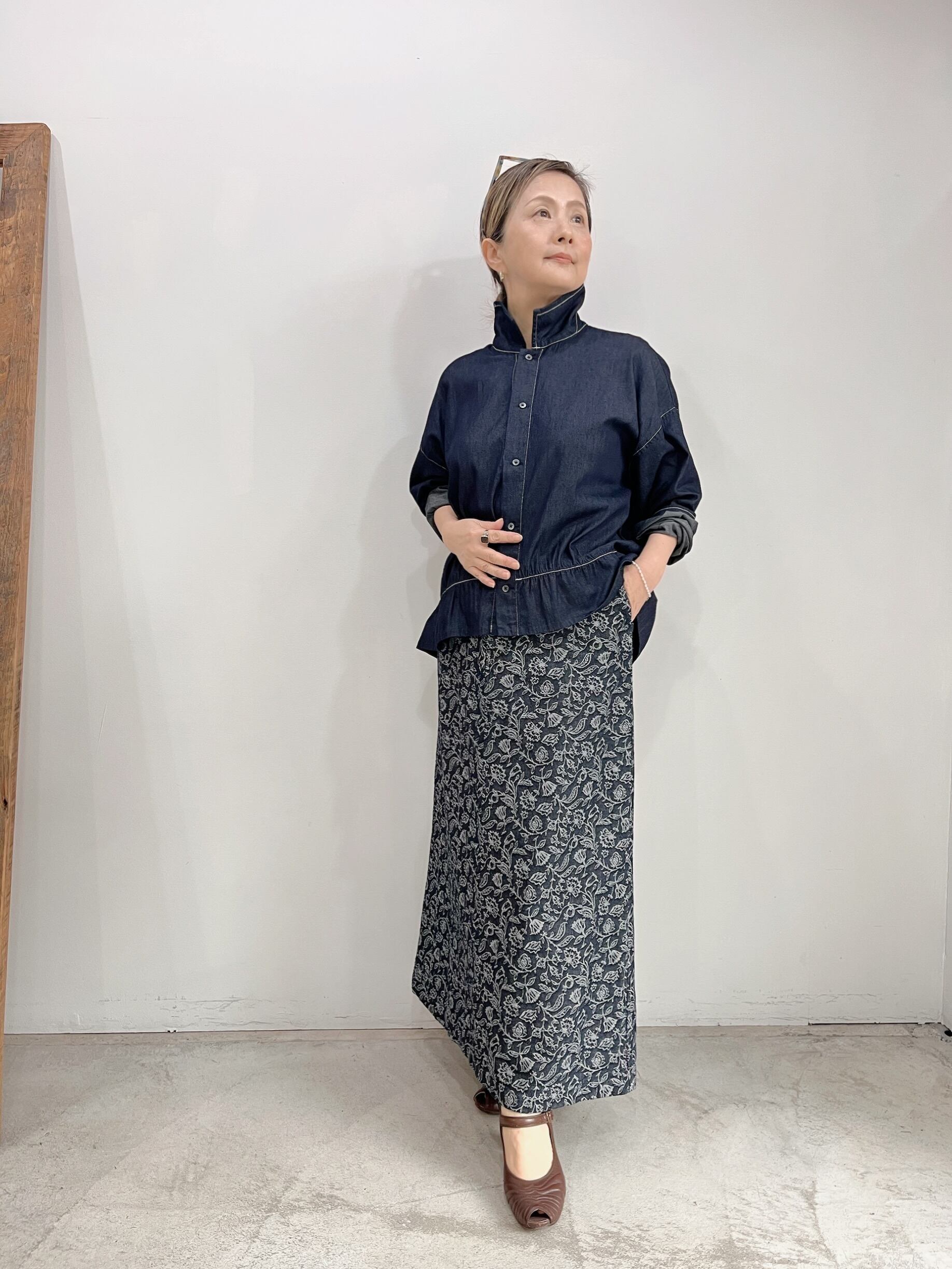 GRANDMA MAMA DAUGHTER 「AIHANA」ロングスカート