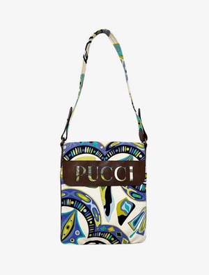 EMILIO PUCCI エミリオプッチ キャンバス ショルダー バッグ