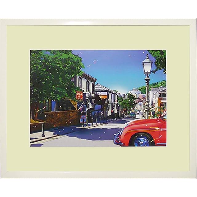 額装付き 柚木沙弥郎 日本民藝館 「型染山羊文暖簾」限定ポスター | Pay ID