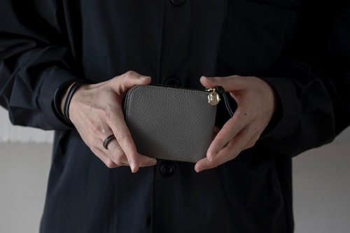 【残り1点】 MUJI : half wallet.(ZINCO)