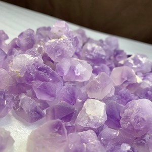 たっぷり約500g♪ シリウスアメジスト・ミニ結晶原石