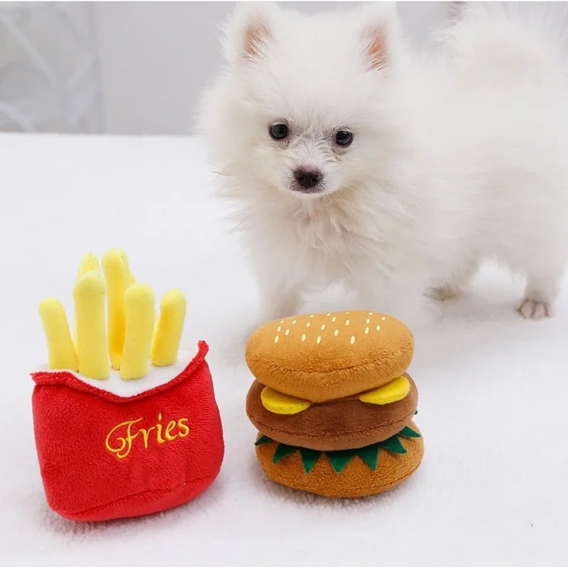 お取寄せ】ハンバーガーとポテトのぬいぐるみ(RE0017) | peluvimo