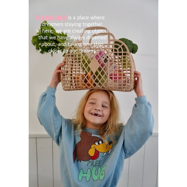 《送料無料》予約:ハグトレーナー【ramijini】