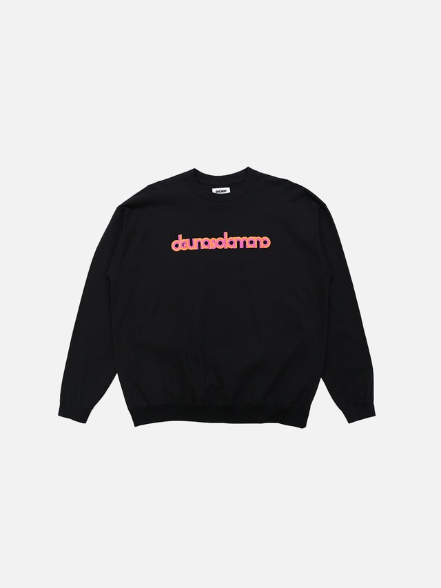SPANISH LOGO2 L/S TEE / BLACK