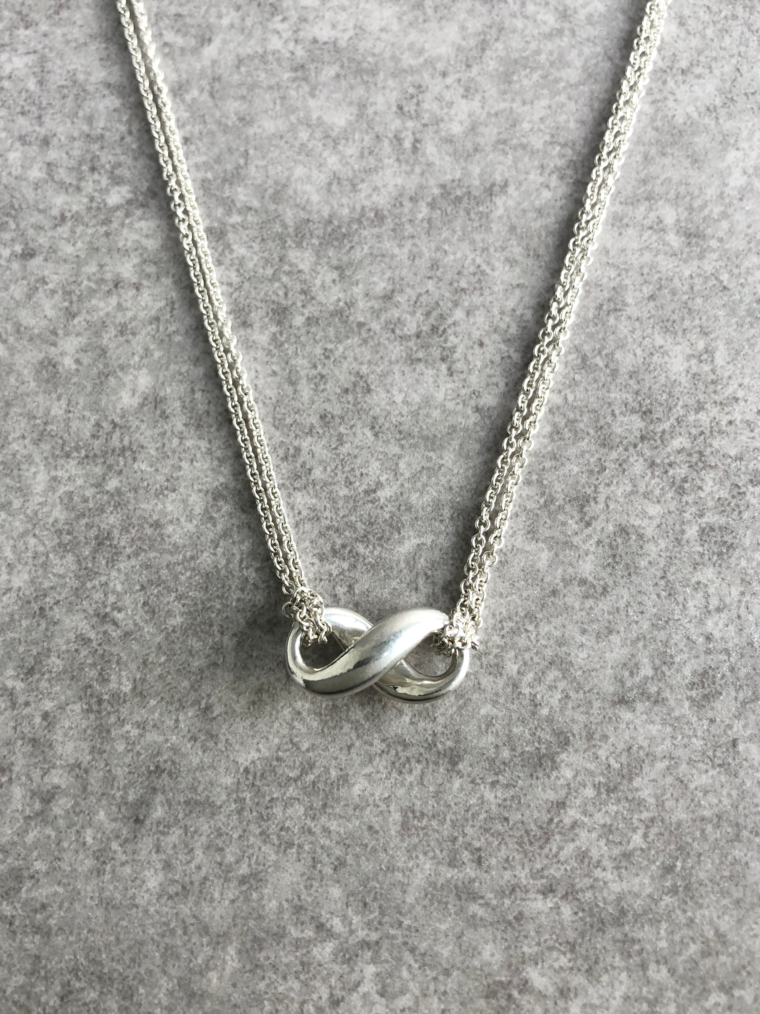 Tiffany & Co. ティファニー ネックレス シルバー インフィニティ 925