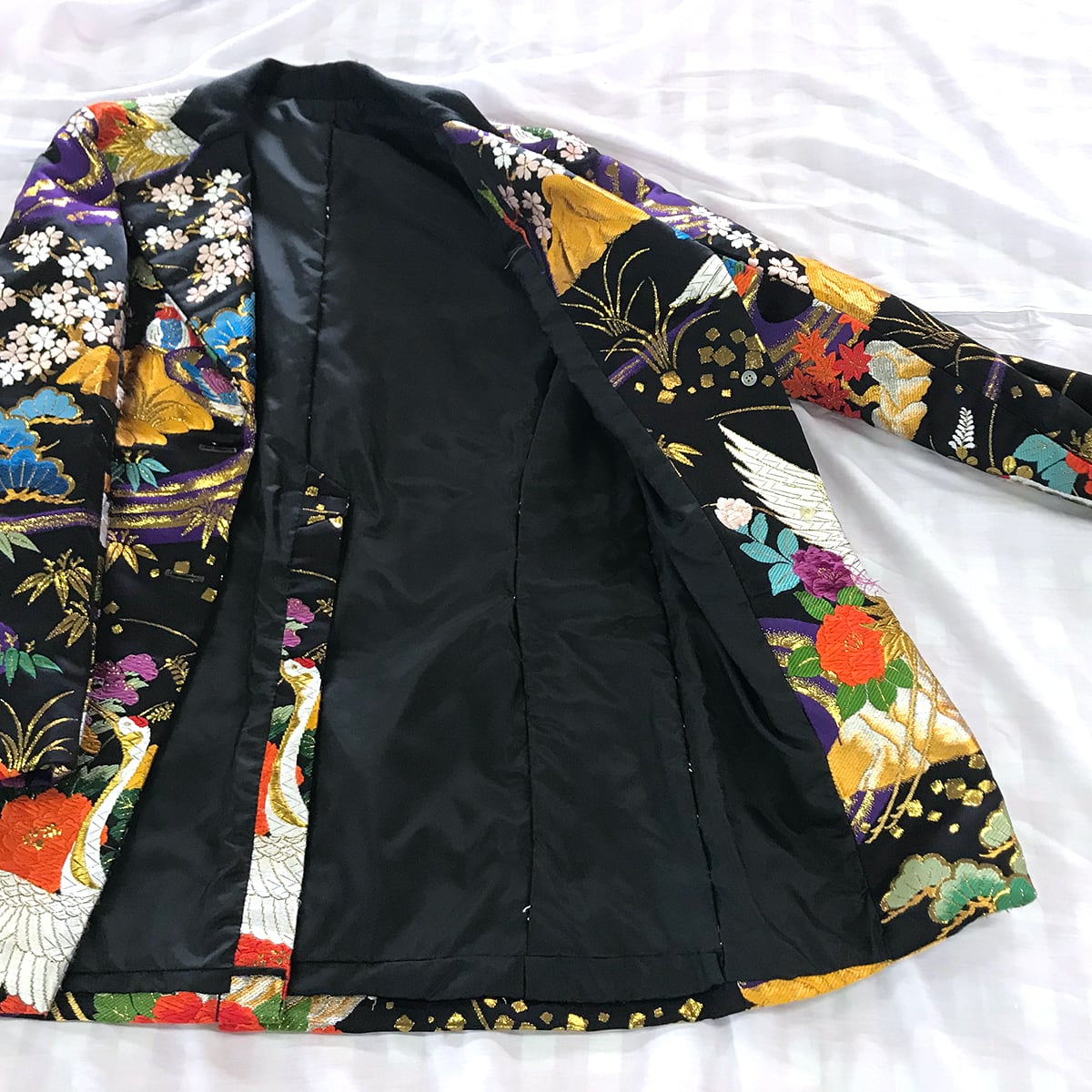 衣装生地リメイク 色打掛ジャケット（黒） | ウエスタンハットジャパン