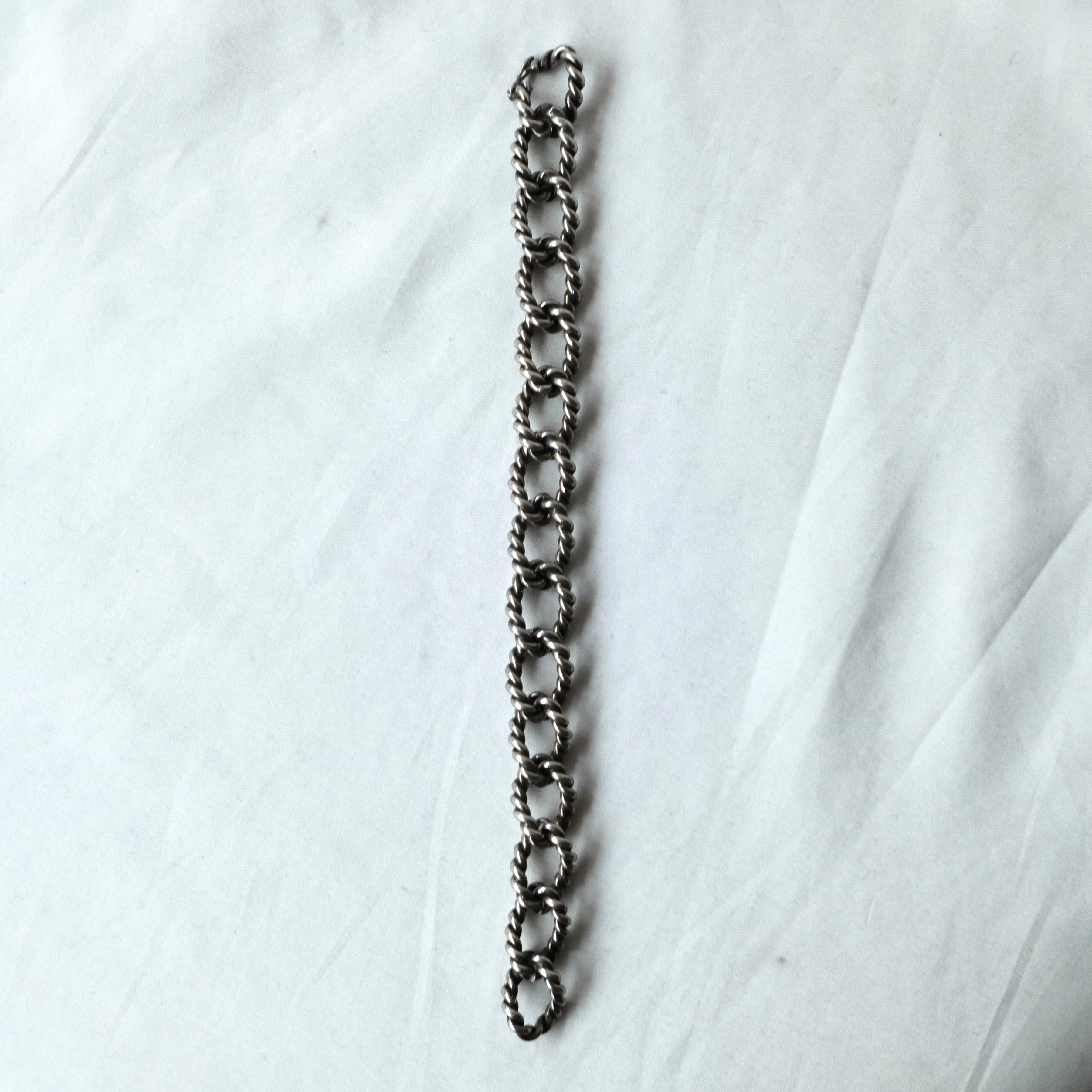 60s FRENCH VINTAGE SILVER800 TWIST BRACELET | safarionline