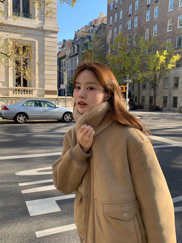 (OUNCE) mood suede fur mustang