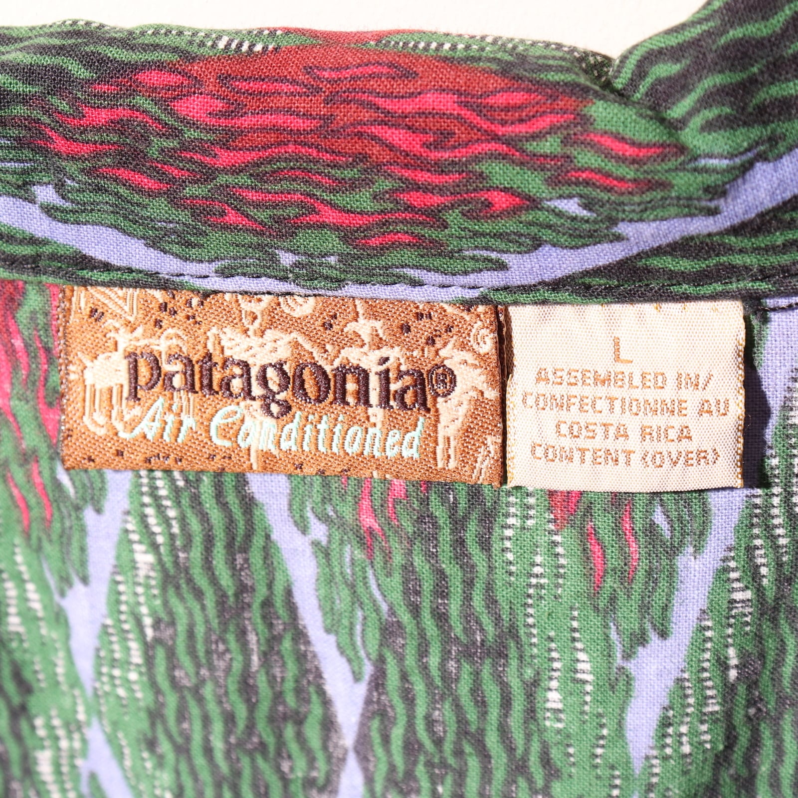 極美品 L 93年 ACシャツ パタゴニア patagonia アロハ 緑 総柄 極美品 L 93年 ACシャツ パタゴニア patagonia アロハ 緑 総柄