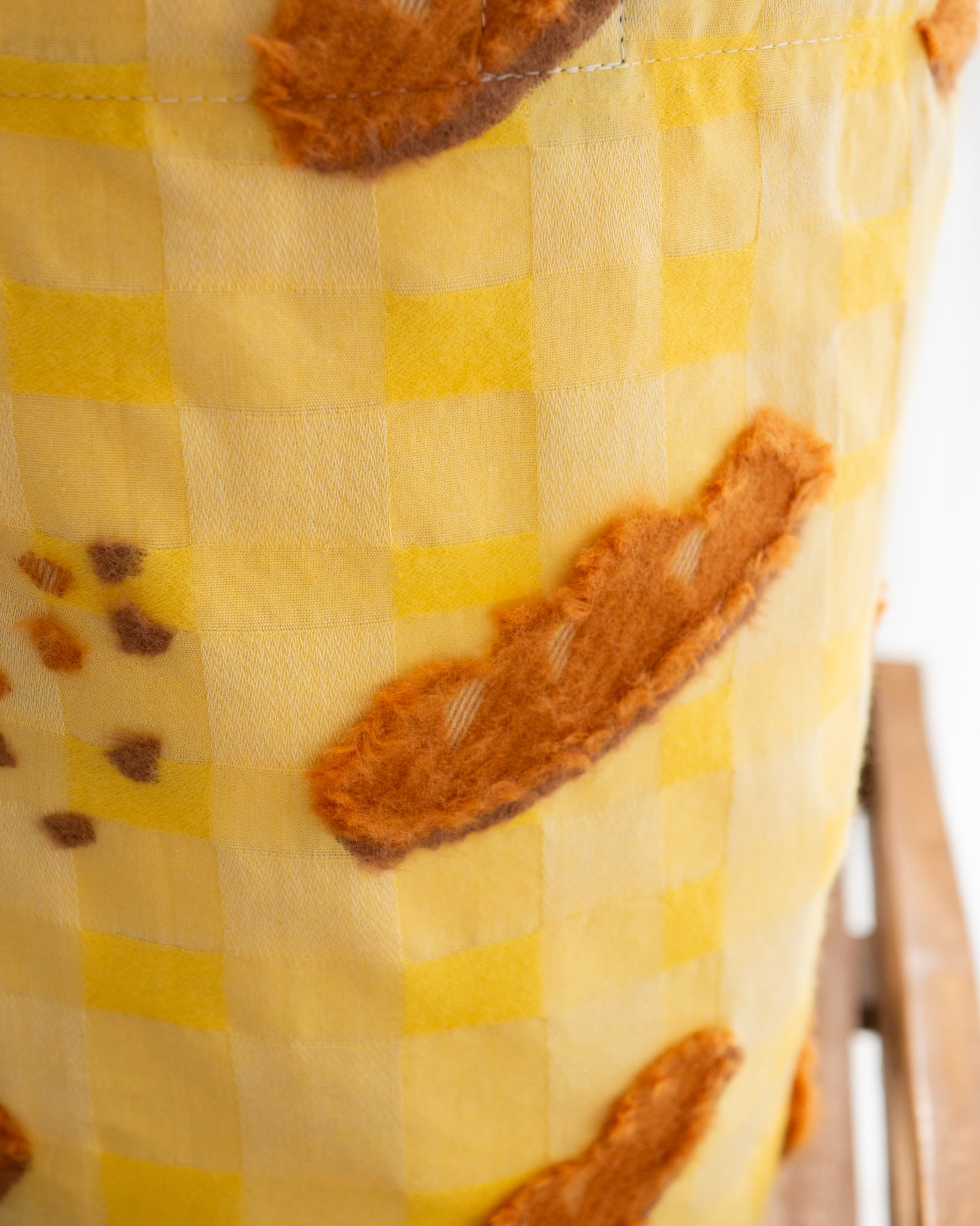 フランスパンのバケツ型トートバッグ