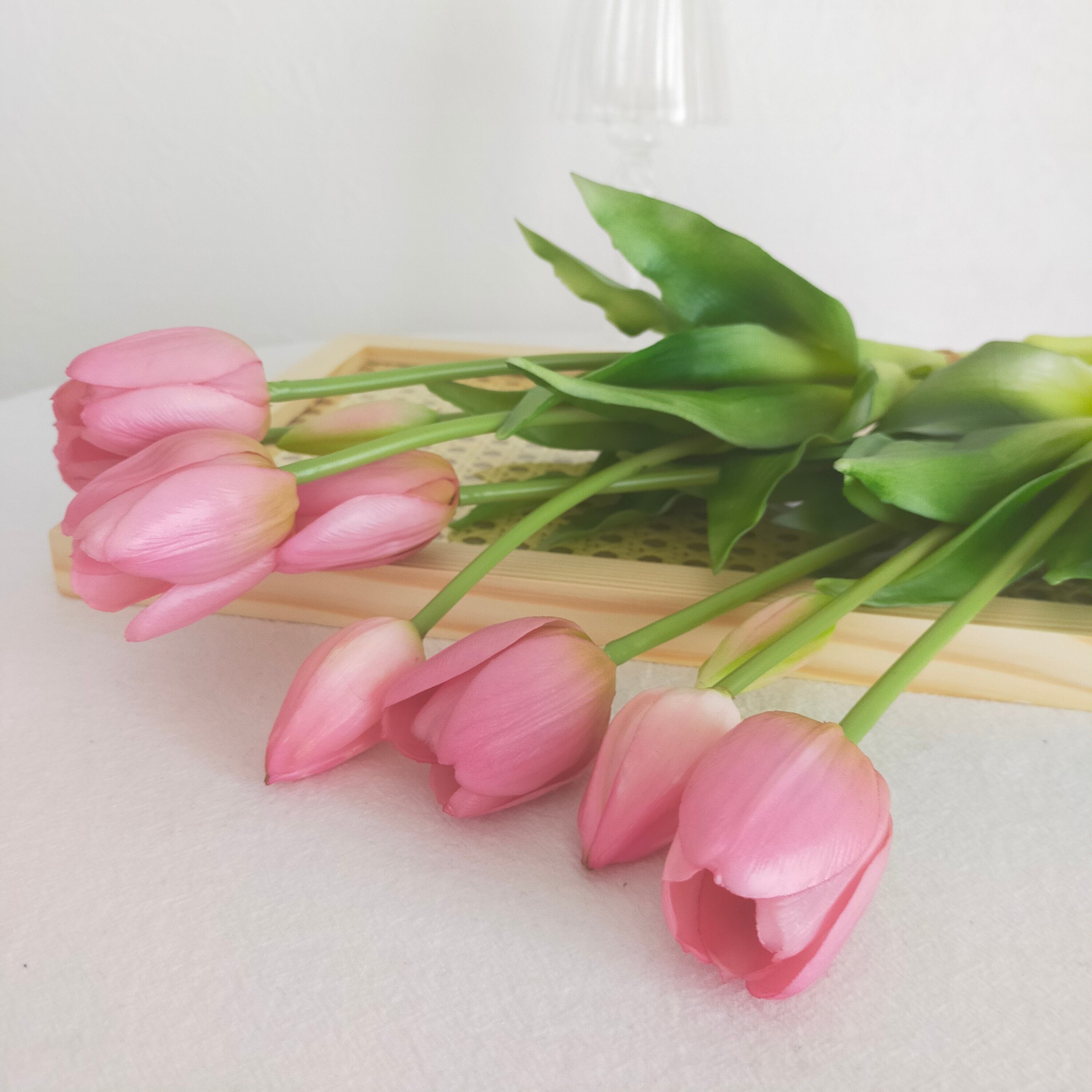 送料無料 即納 リアル質感チューリップ ヴィンテージピンク 韓国インテリア 韓国雑貨 韓国インテリア Room 3