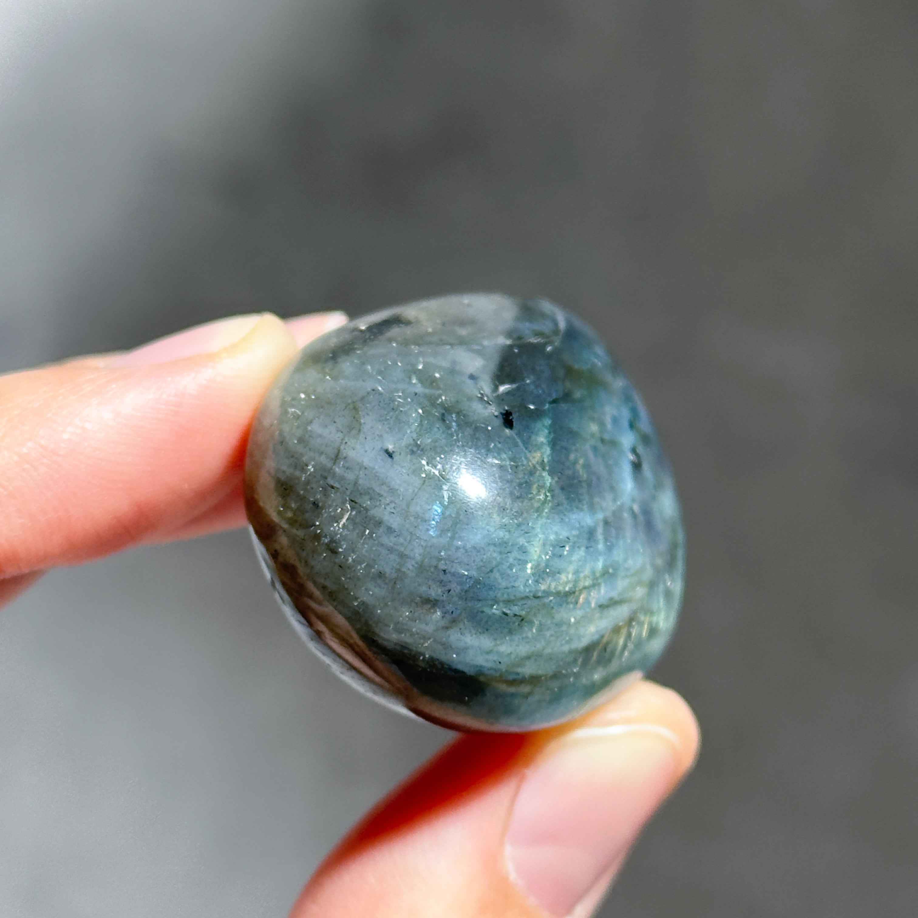 ラブラドライト パームストーン 02◇ Labradorite ◇天然石・鉱物