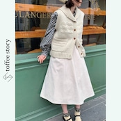 陽だまりアンティークのAライン物語スカート《W0210》