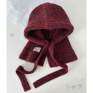 buttoned balaclava　J00256