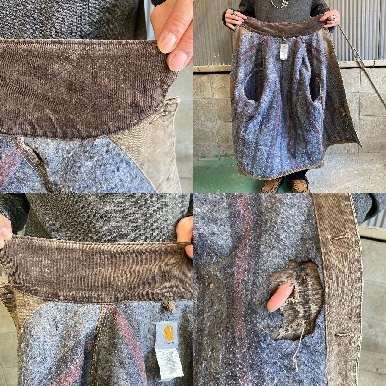 訳あり特価！90年代 カーハート ダック地 ワークジャケット メンズL