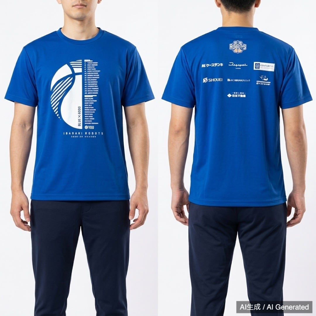 茨城ロボッツ 2022-23シーズン 応援 Tシャツ | DEPORTARE
