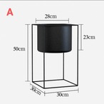 プランタースタンド ワイヤーフレーム 高低差ディスプレイ 植物スタンド モダンインテリア 観葉植物台 フラワースタンド 段違いディスプレイ