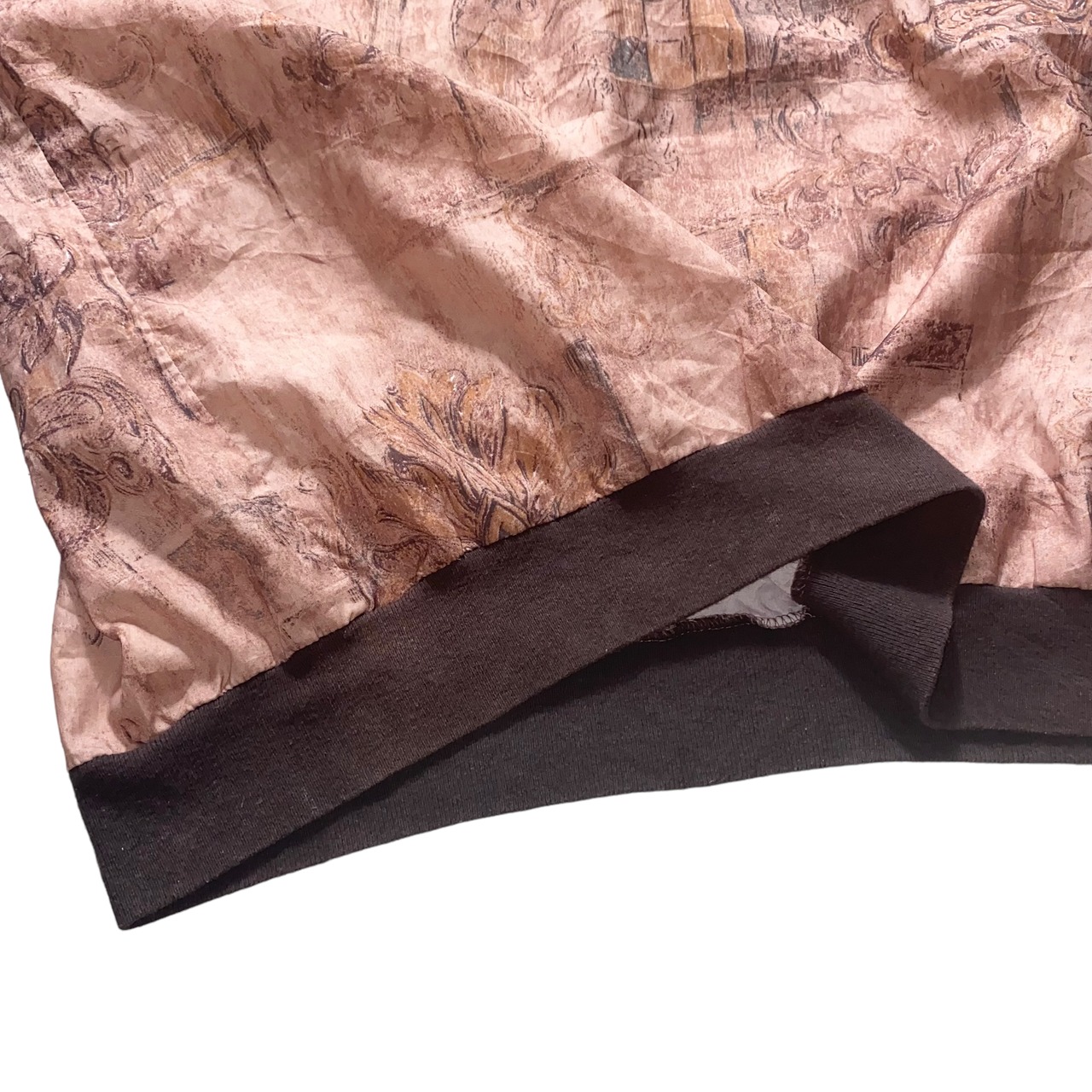 Made in USA oversized rib shirt