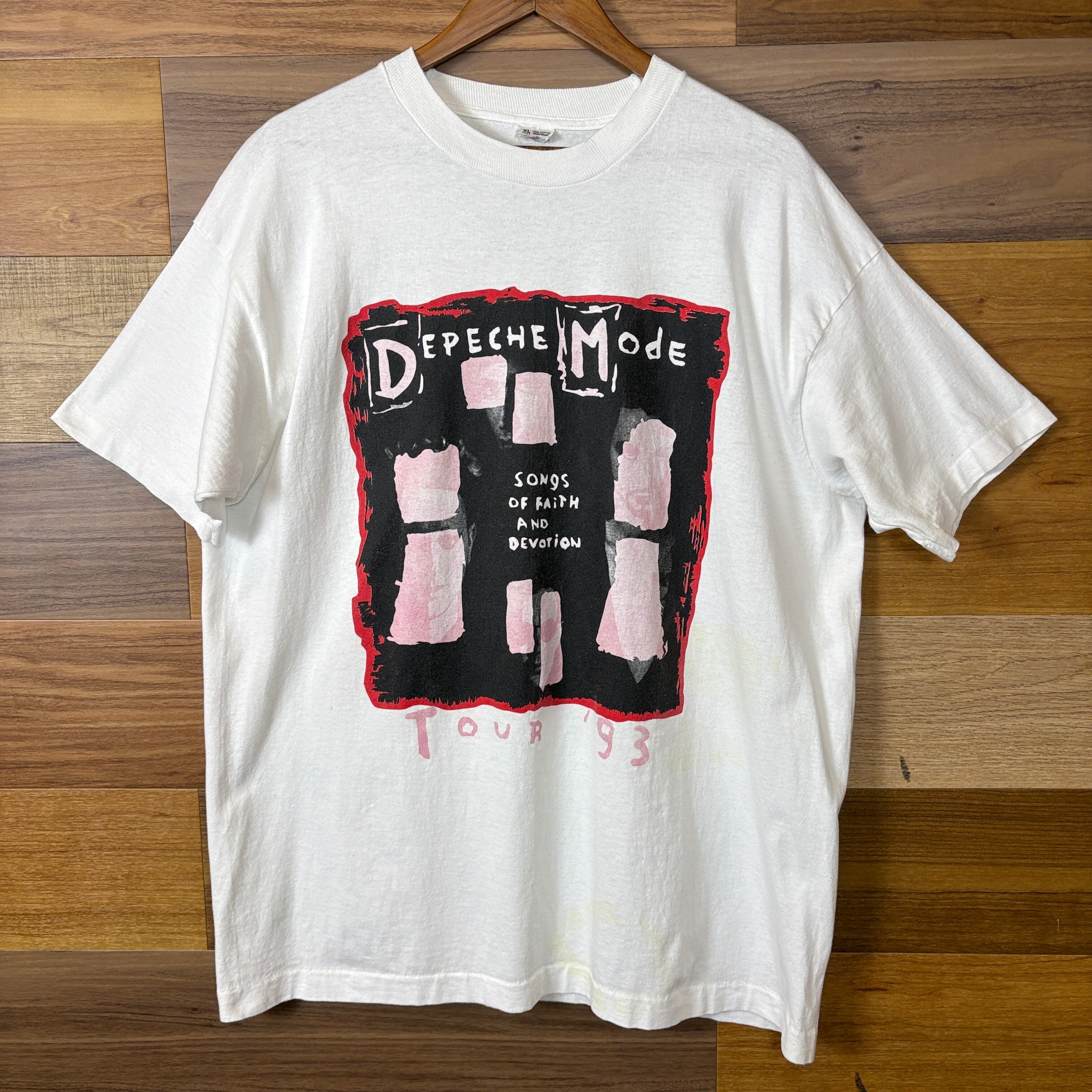 Depeche Mode デペッシュモード バンドTシャツL 90s当時物 楽天市場