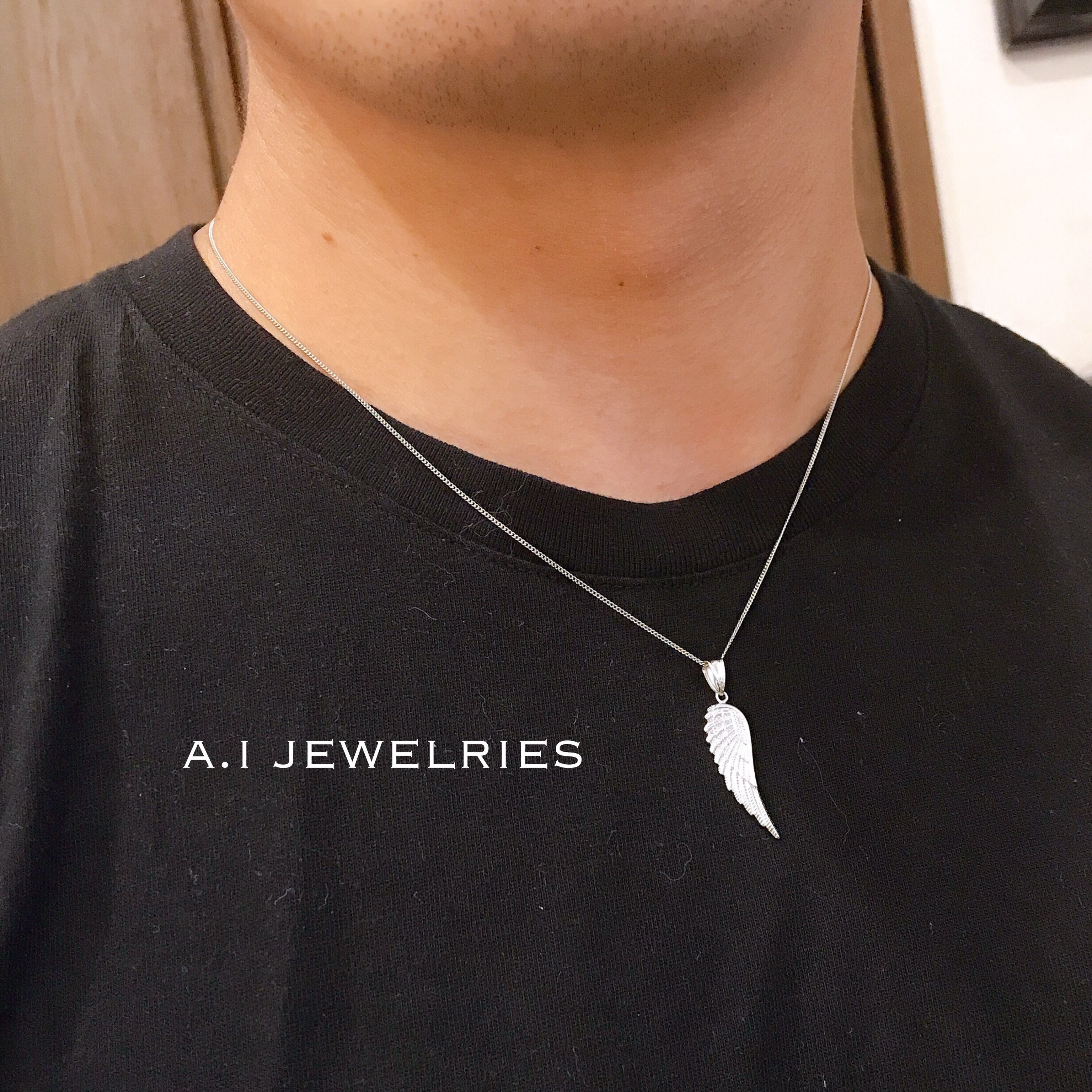 フェザー 18金ホワイトゴールド ネックレス メンズ 喜平 K18wg Feather Mens Necklace 50cm 2面 2cut Kihei A I Jewelries エイアイジュエリーズ フェザー 18金ホワイトゴールド ネックレス メンズ 喜平 K18wg Feather Mens Necklace 50cm 2面 2cut Kihei A I Jewelries エイアイジュエリーズ