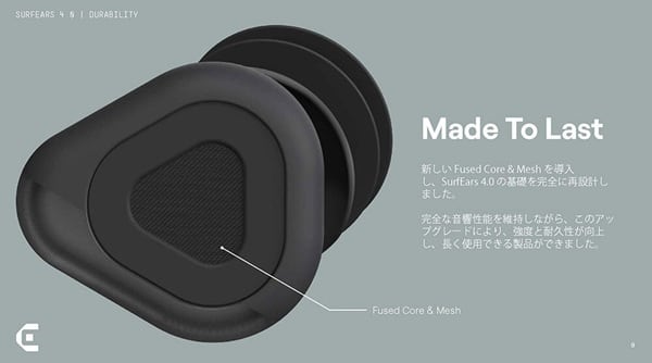 耳を守ろう】SURF EARS 4.0 耳栓 音の聞こえる耳栓 サーフイアー | THE