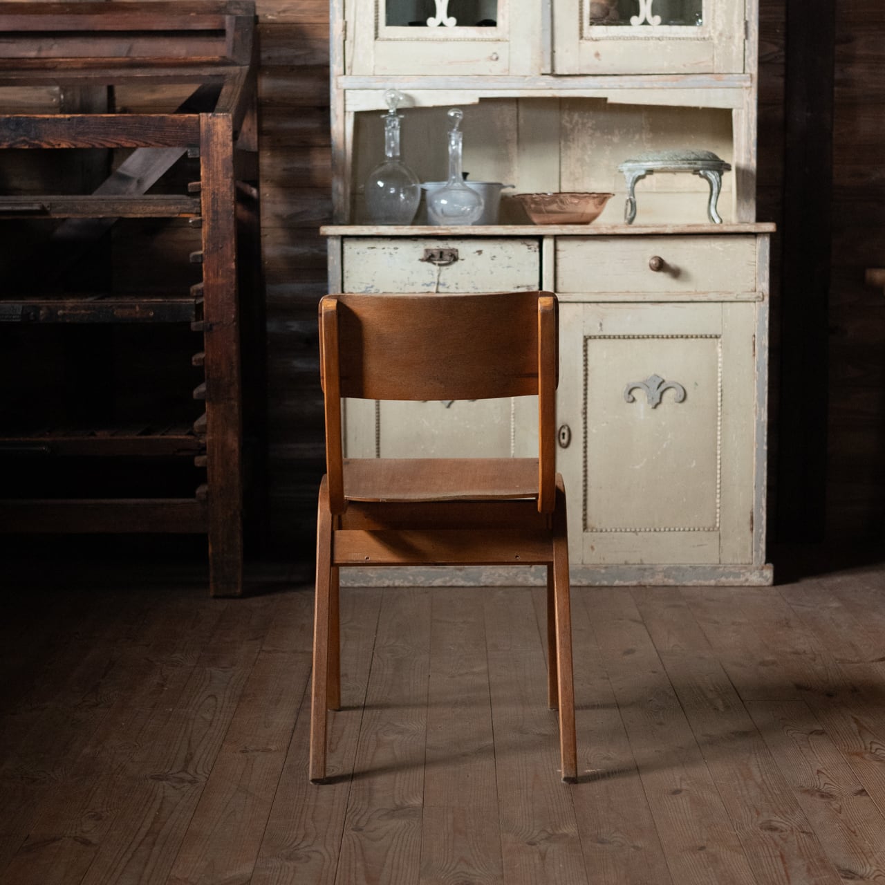 Stacking School Chair / スタッキングスクールチェア 【A